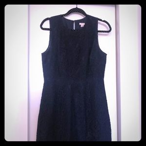 Jcrew navy shift dress